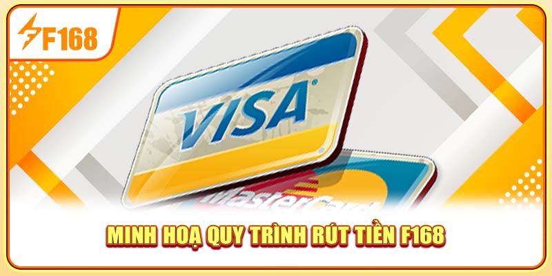 Minh hoạ quy trình rút tiền F168
